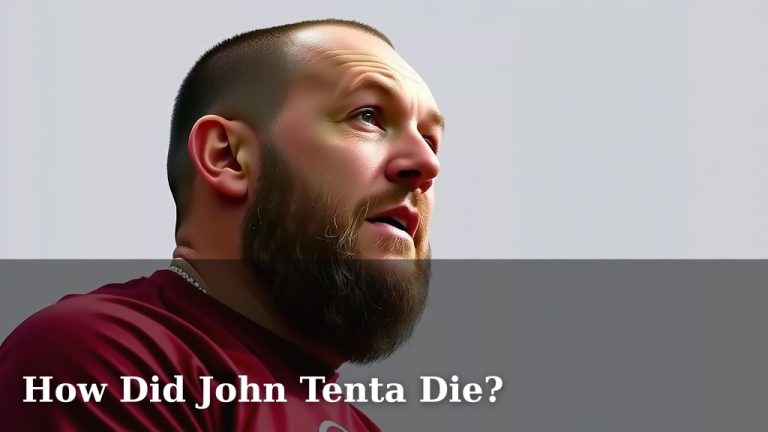 How Did John Tenta Die?