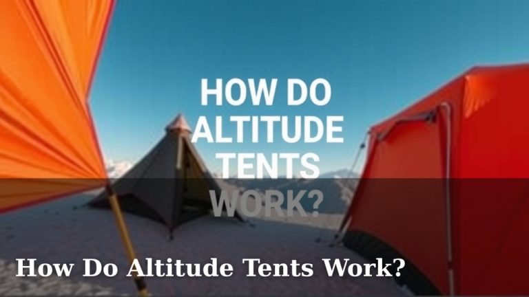 How Do Altitude Tents Work?