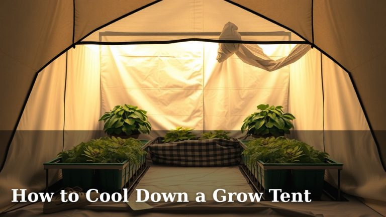 How to Cool Down a Grow Tent