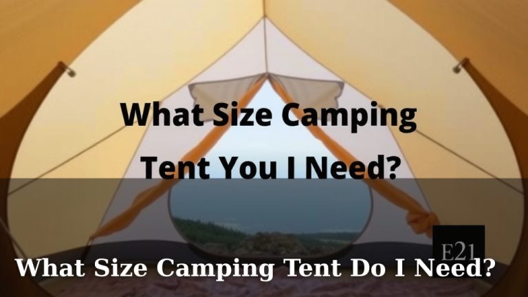 What Size Camping Tent Do I Need?