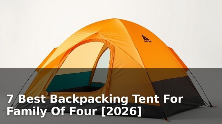 7 Best Backpacking Tent For Family Of Four [2026]