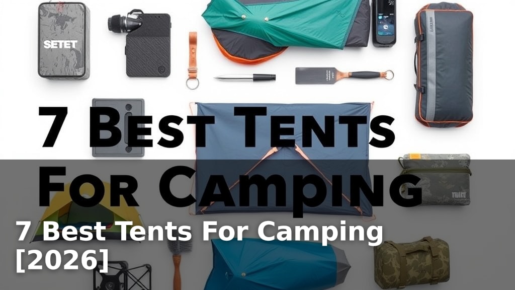 7 Best Tents For Camping [2026]