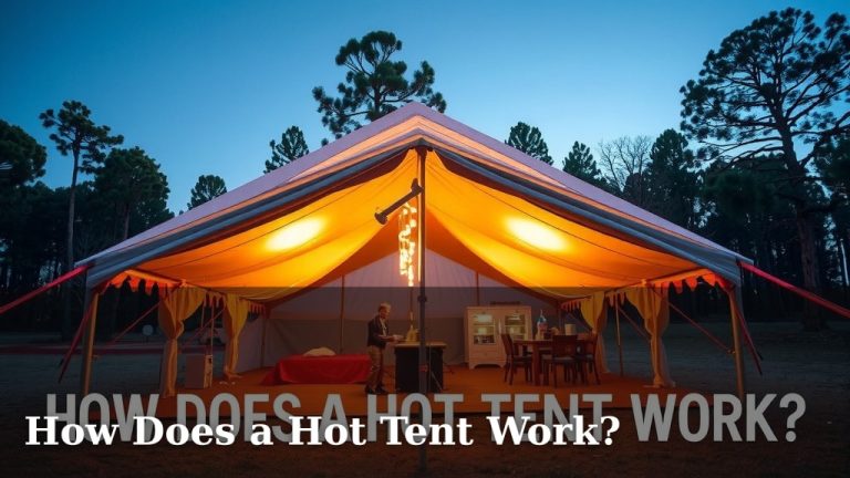 How Does a Hot Tent Work?