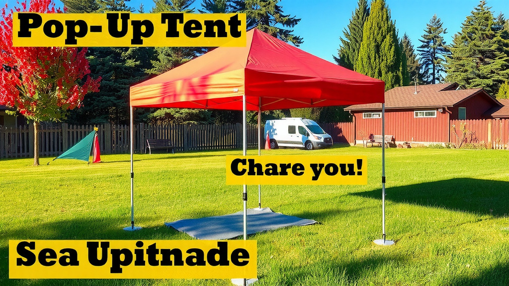 Packing Up Your Pop-Up Tent Like a Pro