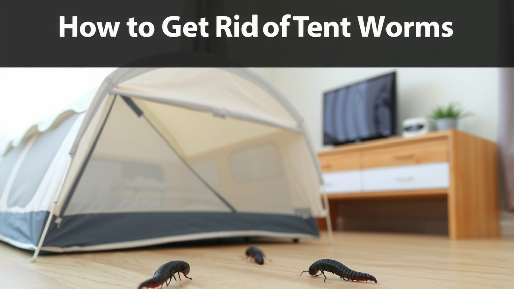 Dealing with Tent Worm Infestations Effectively