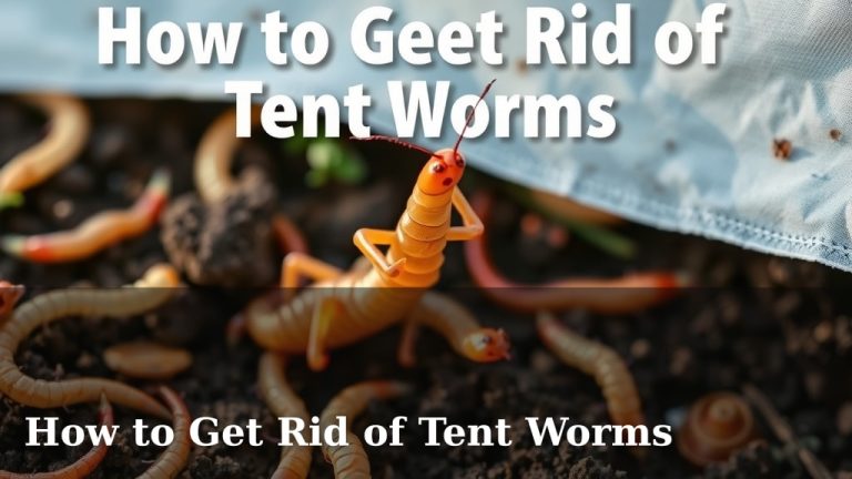 How to Get Rid of Tent Worms