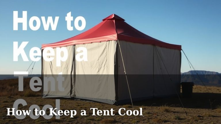 How to Keep a Tent Cool
