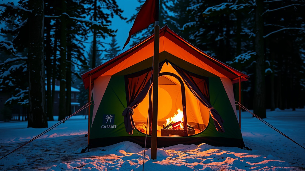 Making Your Tent a Winter Wonderland (Without the Shivers)