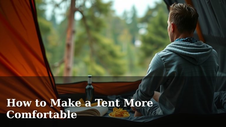 How to Make a Tent More Comfortable