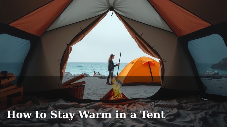 How to Stay Warm in a Tent