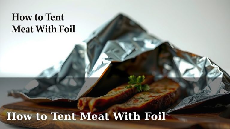 How to Tent Meat With Foil