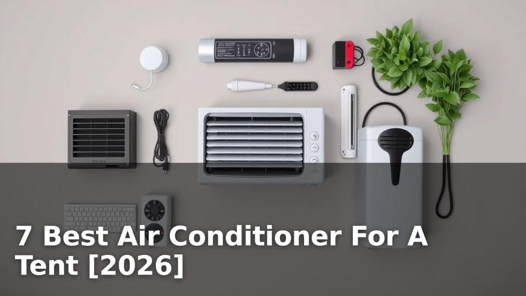 7 Best Air Conditioner For A Tent [2026]