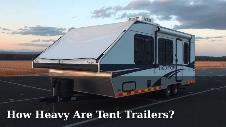 How Heavy Are Tent Trailers?