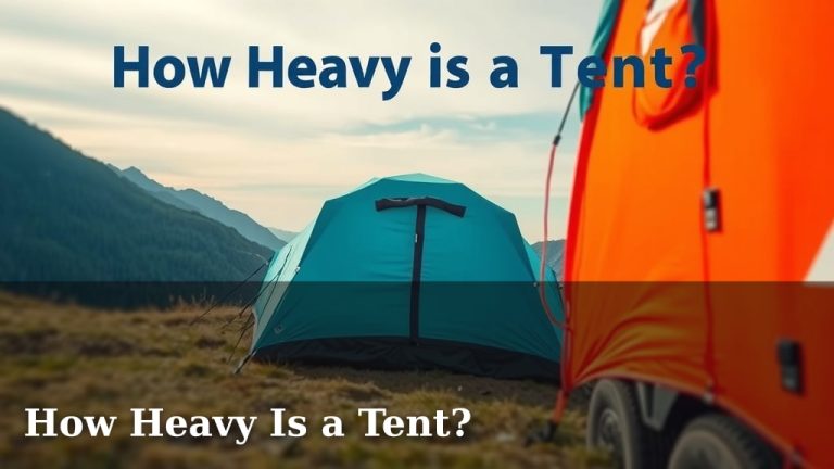 How Heavy Is a Tent?