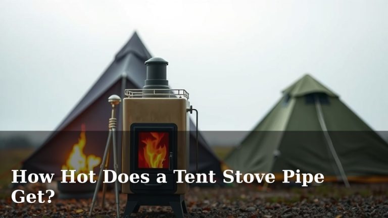 How Hot Does a Tent Stove Pipe Get?