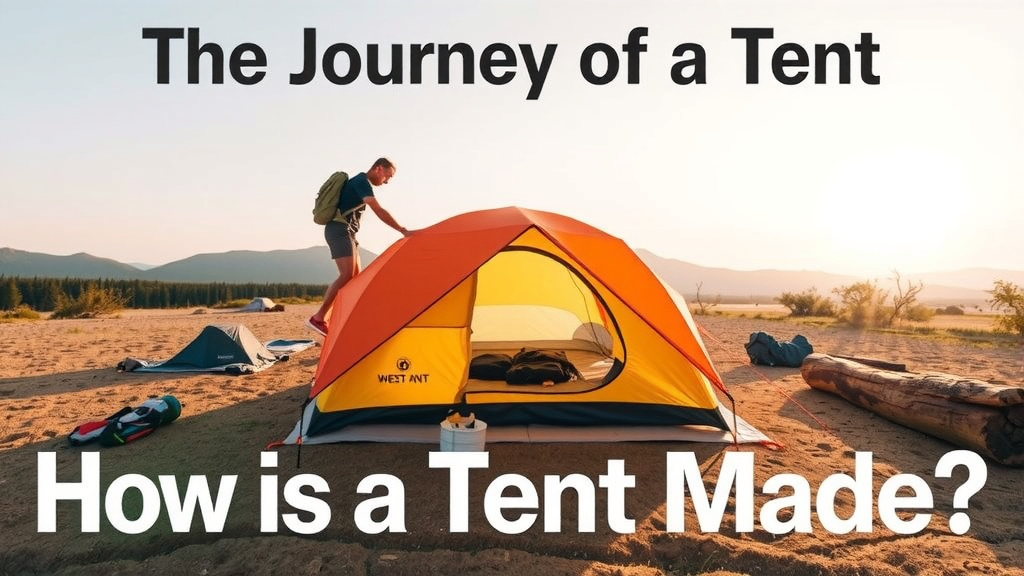 The Journey of a Tent: From Idea to Your Campsite
