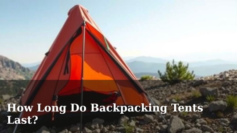 How Long Do Backpacking Tents Last?