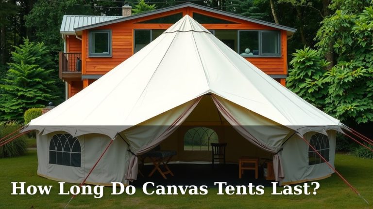 How Long Do Canvas Tents Last?