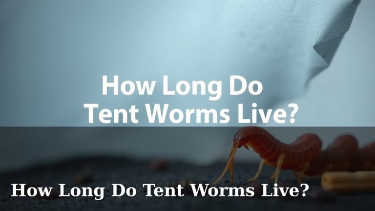 How Long Do Tent Worms Live?