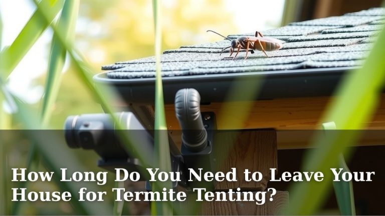 How Long Do You Need to Leave Your House for Termite Tenting?