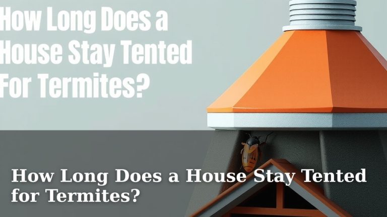 How Long Does a House Stay Tented for Termites?