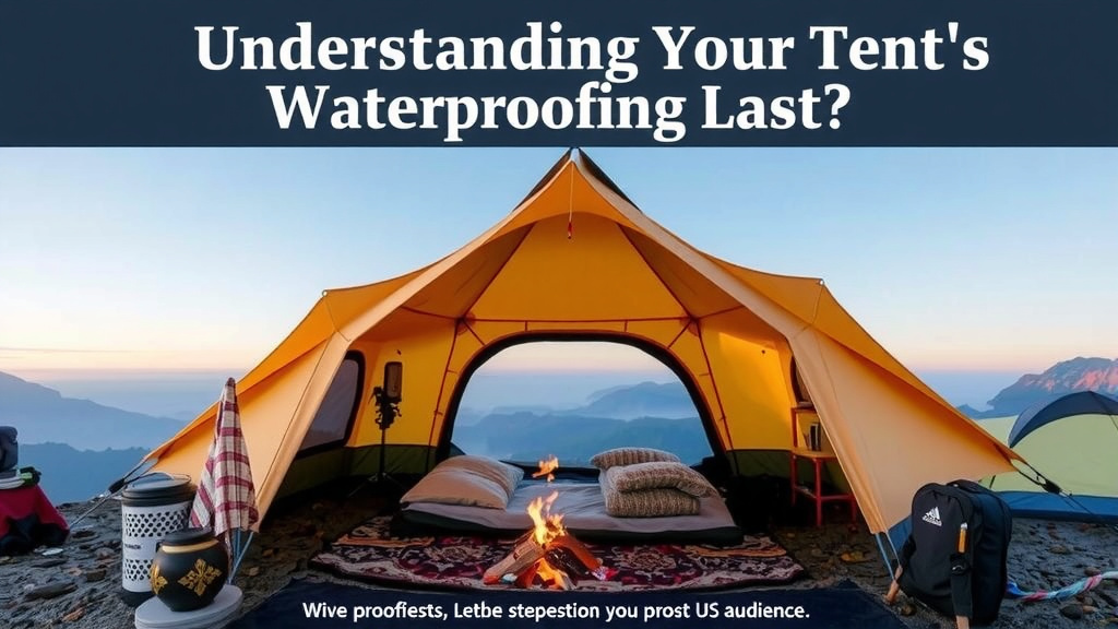Understanding Your Tent's Waterproofing Lifespan