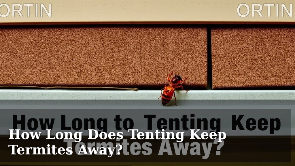 How Long Does Tenting Keep Termites Away?