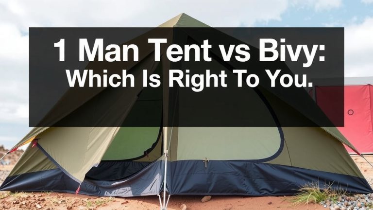 1 Man Tent vs Bivy: Which is Right for You