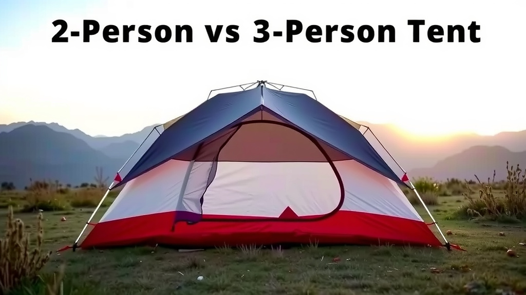 2 Person vs 3 Person Tent: Which is Right for You
