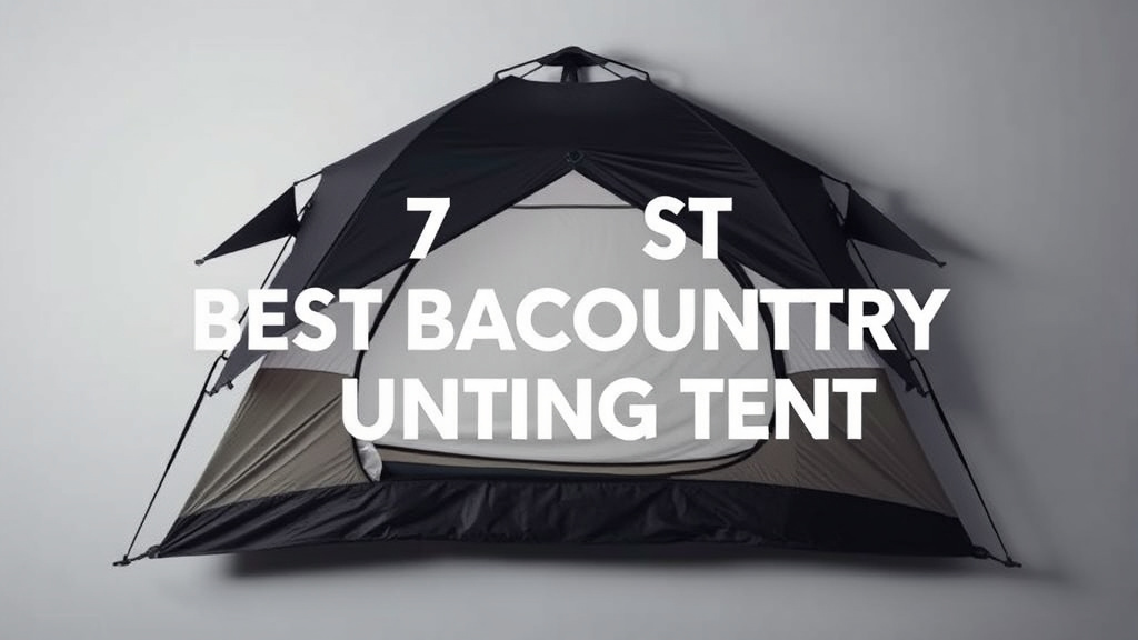 7 Best Backcountry Hunting Tent [2026]