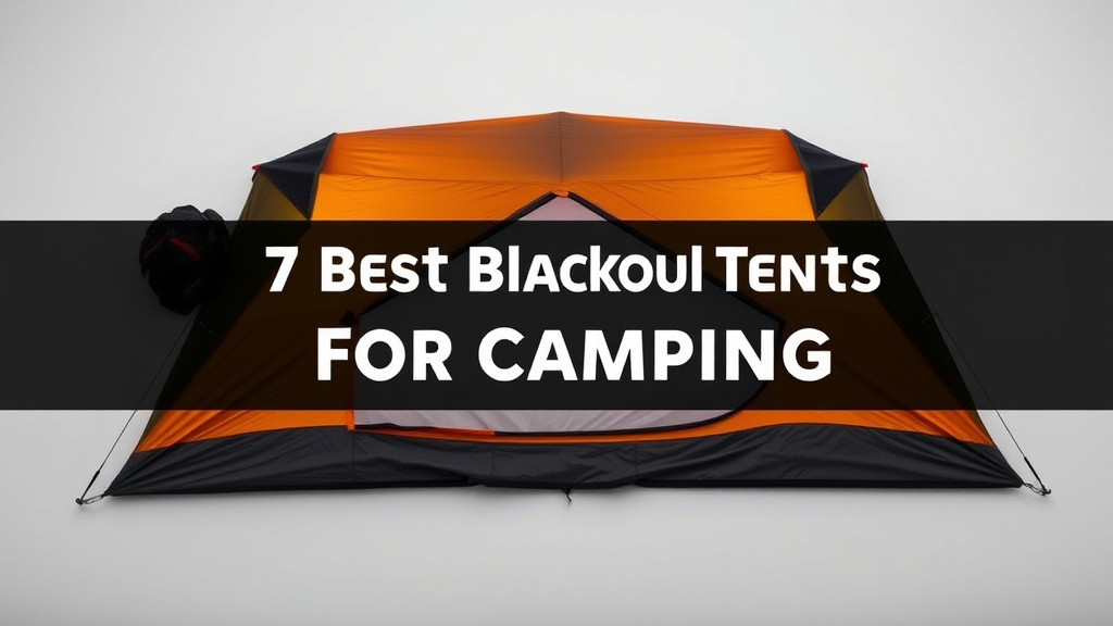 7 Best Blackout Tents For Camping [2026]