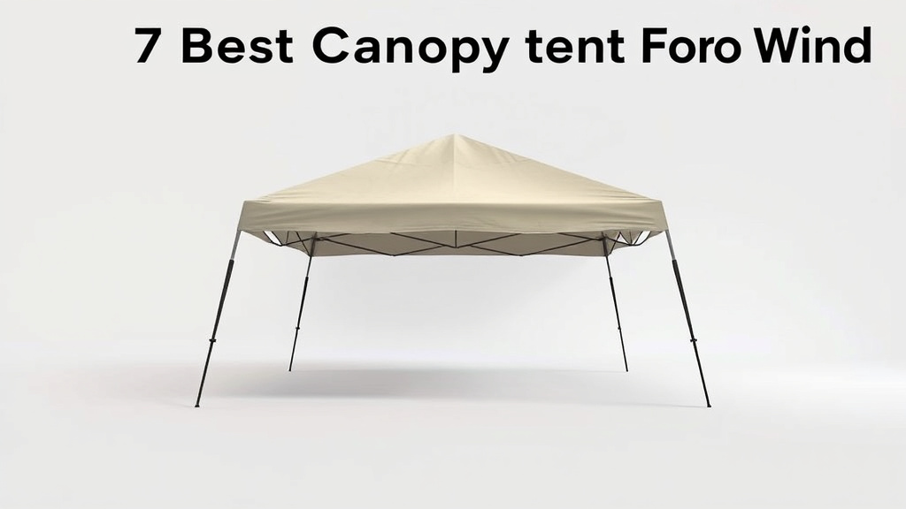 7 Best Canopy Tent For Wind [2026]