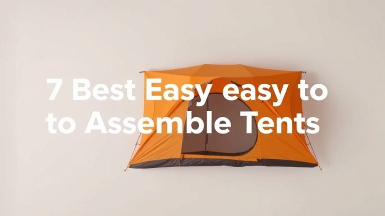 7 Best Easy To Assemble Tents [2026]