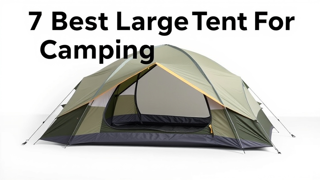 7 Best Large Tent For Camping [2026]