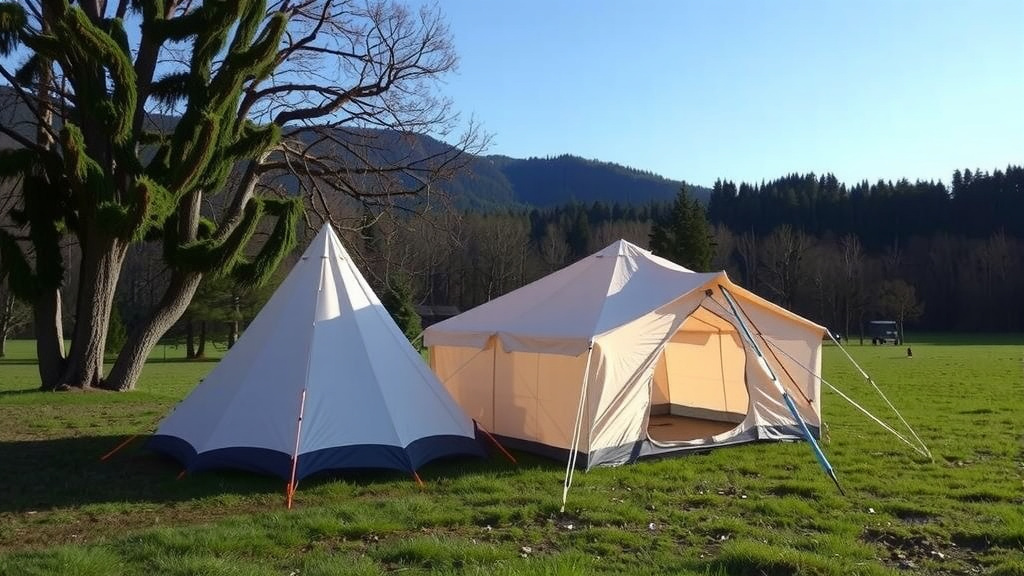 Comparing Air Tents and Pole Tents for Your Campsite