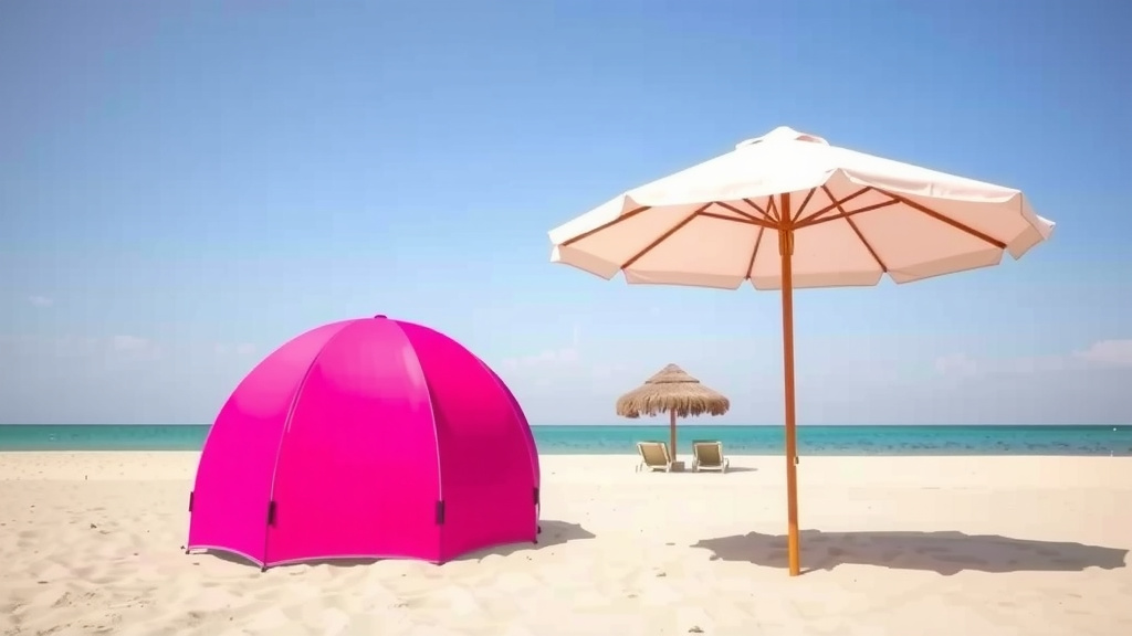Beach Tent vs. Beach Umbrella: Which Shade Solution is Right for You?