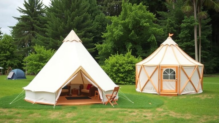Bell Tent vs Yurt: Which Glamping Shelter is Right for You