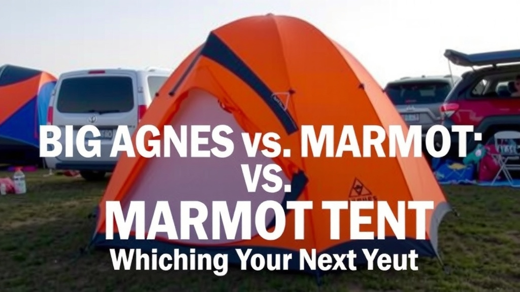 Big Agnes vs. Marmot: Choosing Your Next Tent