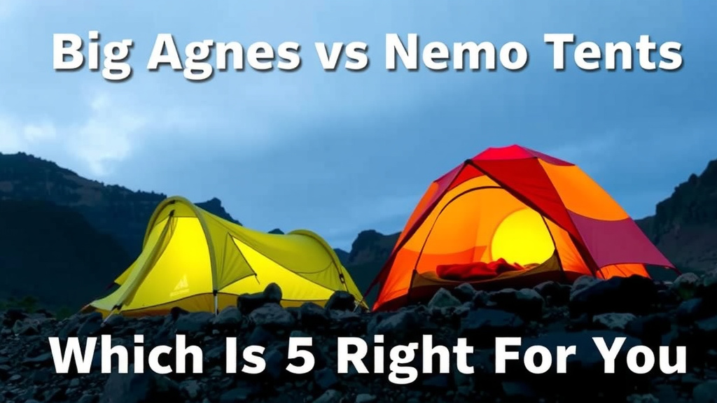 Big Agnes vs Nemo Tents: Which Is Right For You