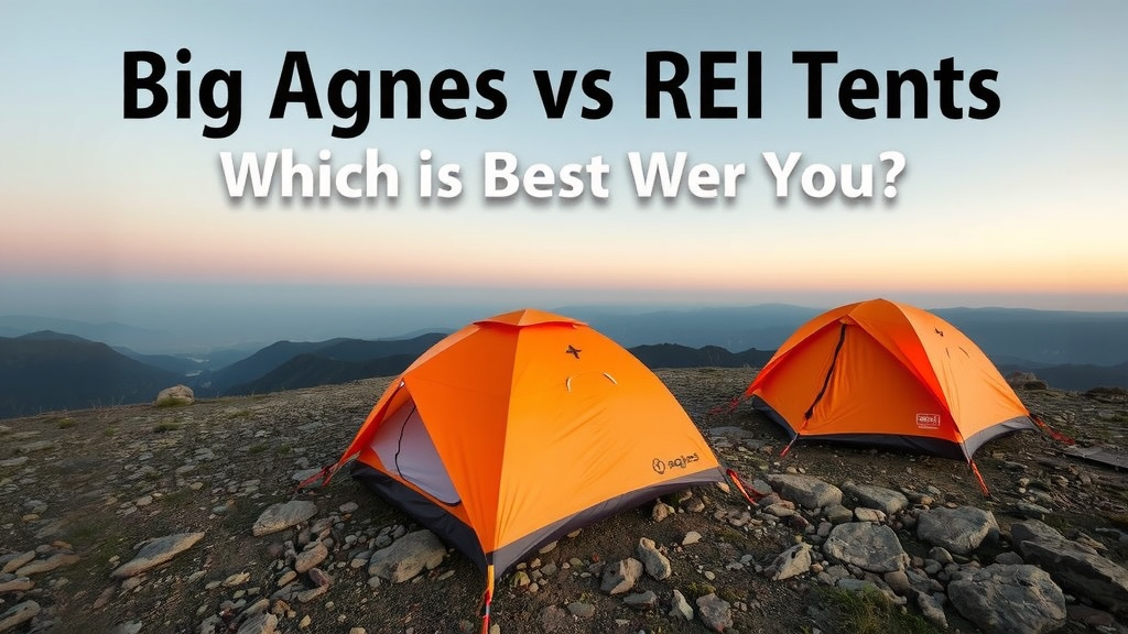 Big Agnes vs REI Tents: Which is Best for You