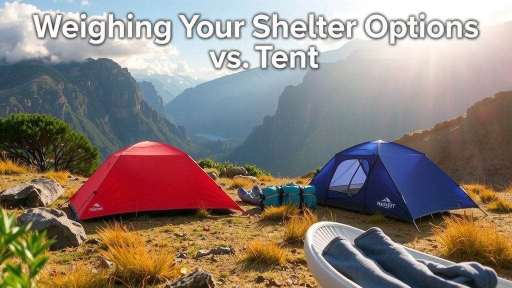 Weighing Your Shelter Options: Bivy vs. Tent