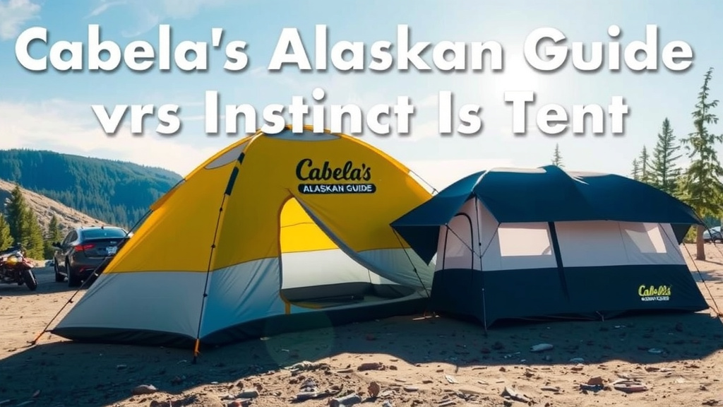 Comparing Cabela's Alaskan Guide and Instinct Tents