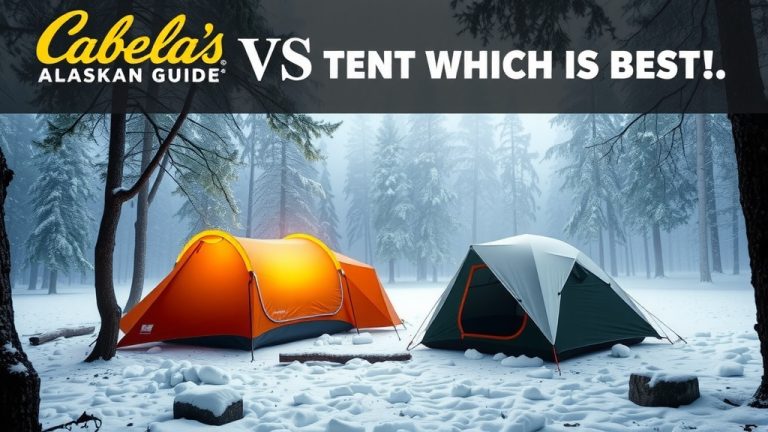 Cabela's Alaskan Guide vs Instinct Tent: Which Is Best