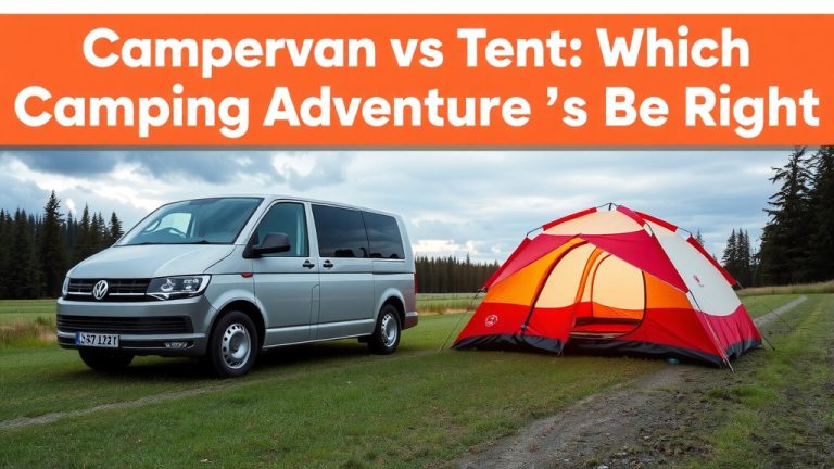 Campervan vs Tent: Which Camping Adventure Is Right