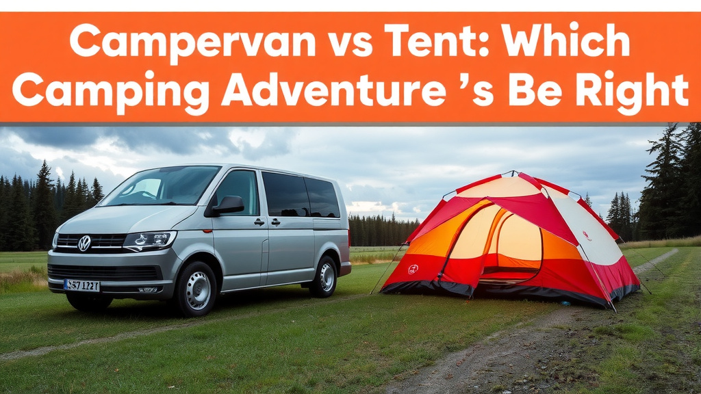 Campervan vs Tent: Which Camping Adventure Is Right