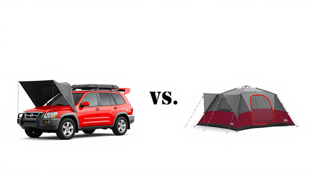Car Camping Tent vs Backpacking Tent: Which Is Right