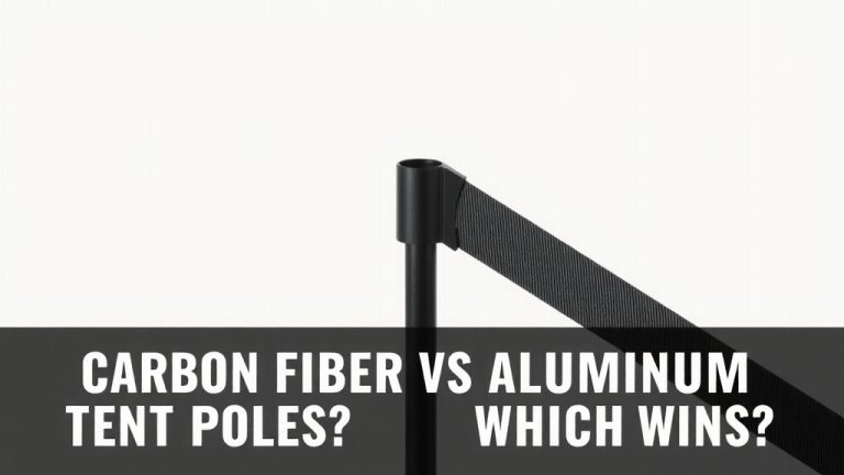 Carbon Fiber vs Aluminum Tent Poles: Which Wins