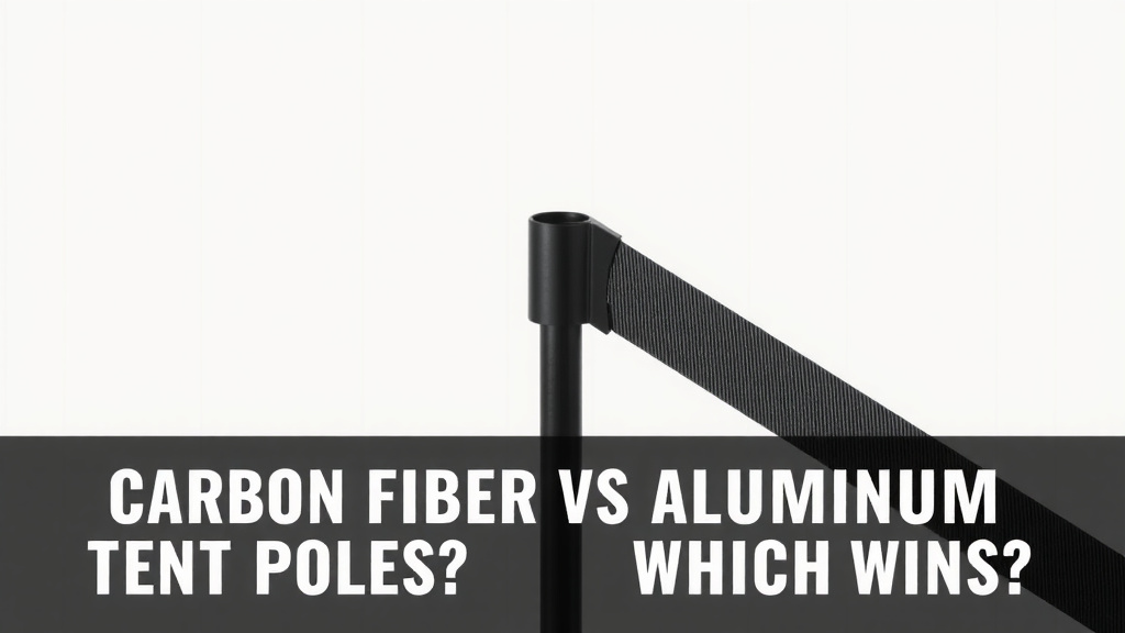 Carbon Fiber vs Aluminum Tent Poles: Which Wins