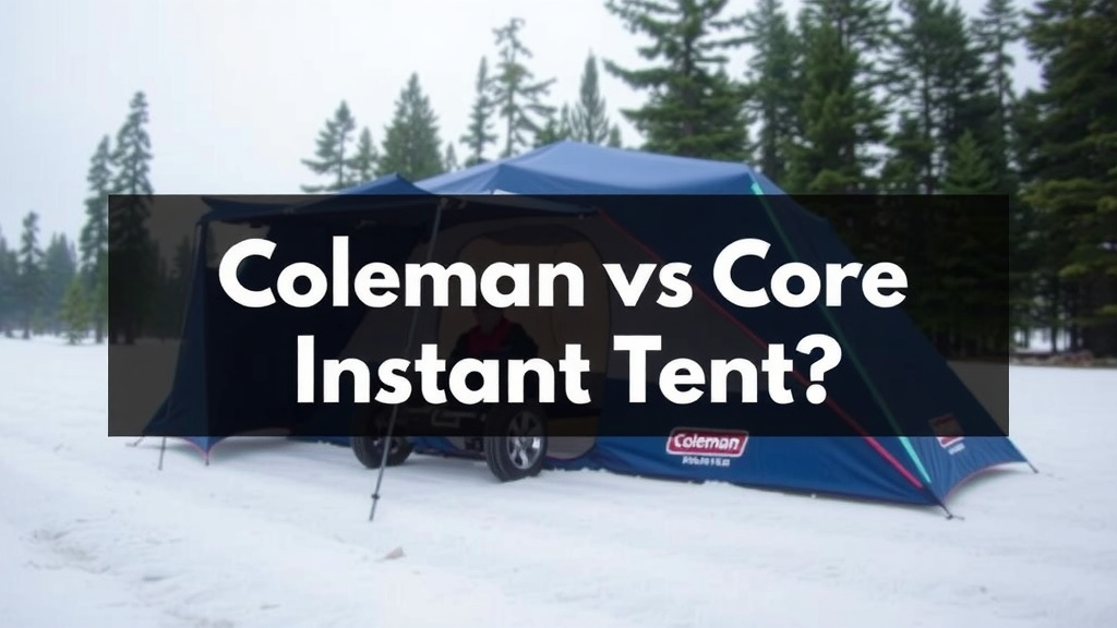 Coleman vs Core Instant Tent: Which Is Best