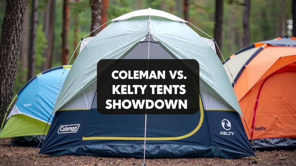 Choosing Your Next Tent: Coleman vs. Kelty Showdown